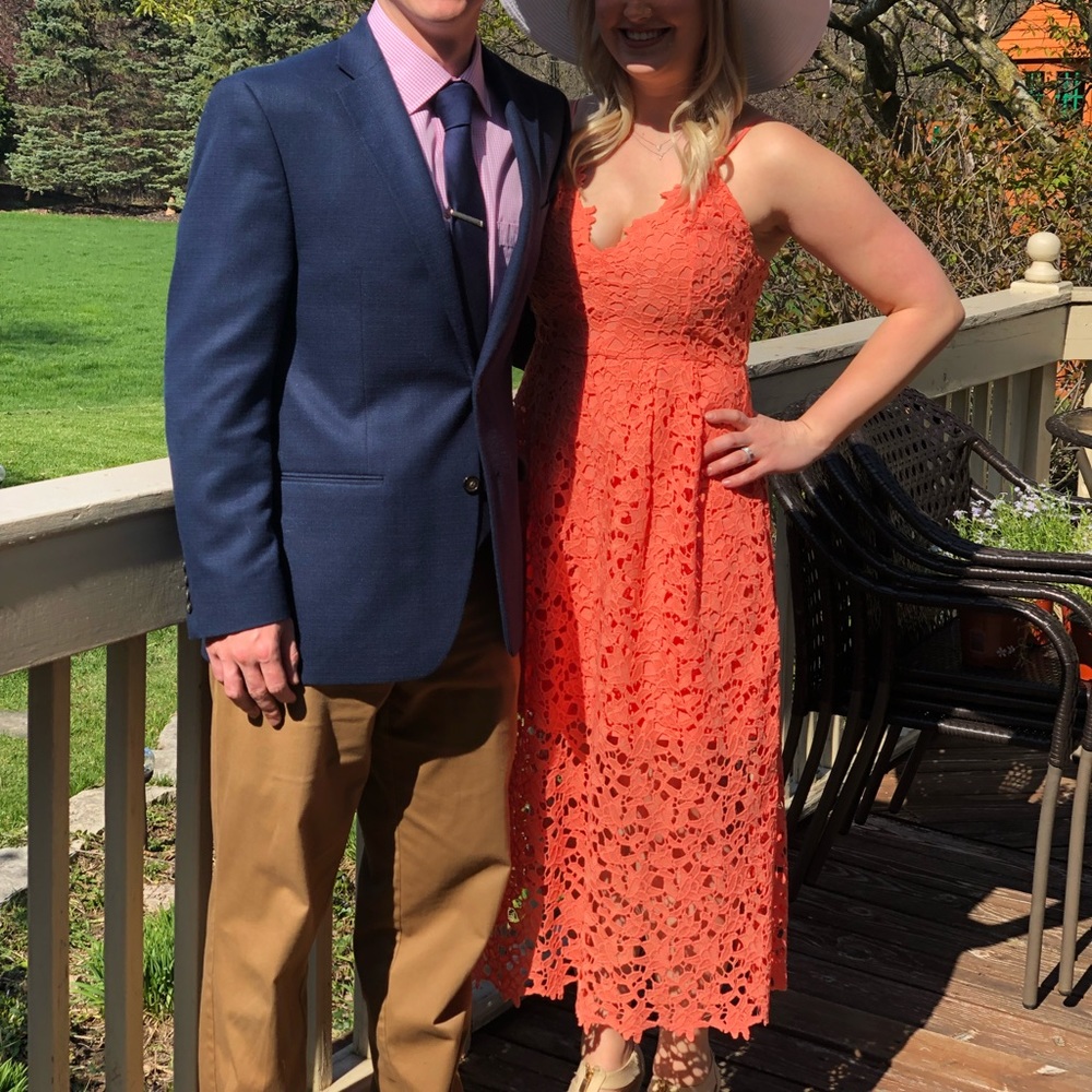 Astr- coral dress
